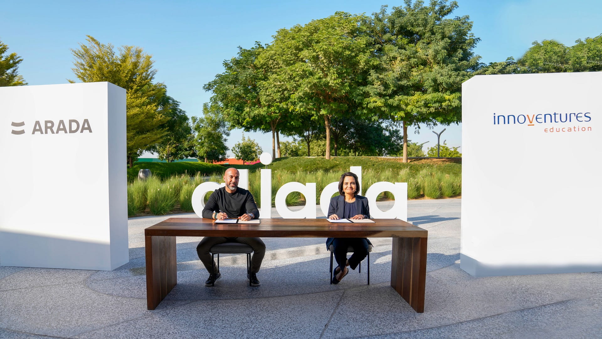 صورة بعنوان: أراد تعقد شراكة مع إنوفينتشرز لافتتاح مدرسة جديدة في مجتمع الجادة 