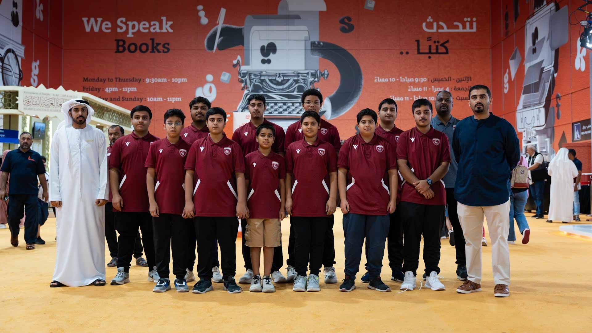 صورة بعنوان: نادي الحمرية ينظم زيارة لمنتسبيه إلى معرض الشارقة الدولي للكتاب 