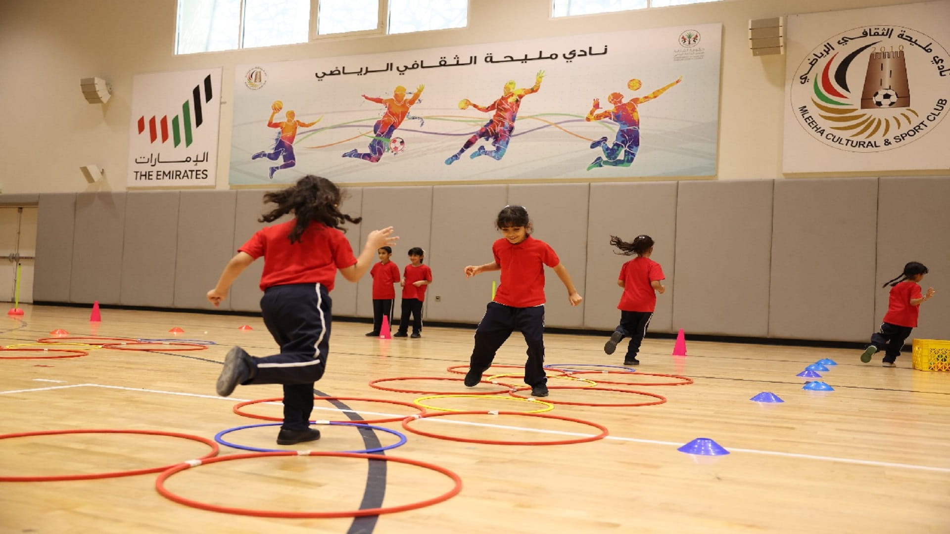 Image for the title: Mleiha Sports Club fosters youth wellness and community bonds  
