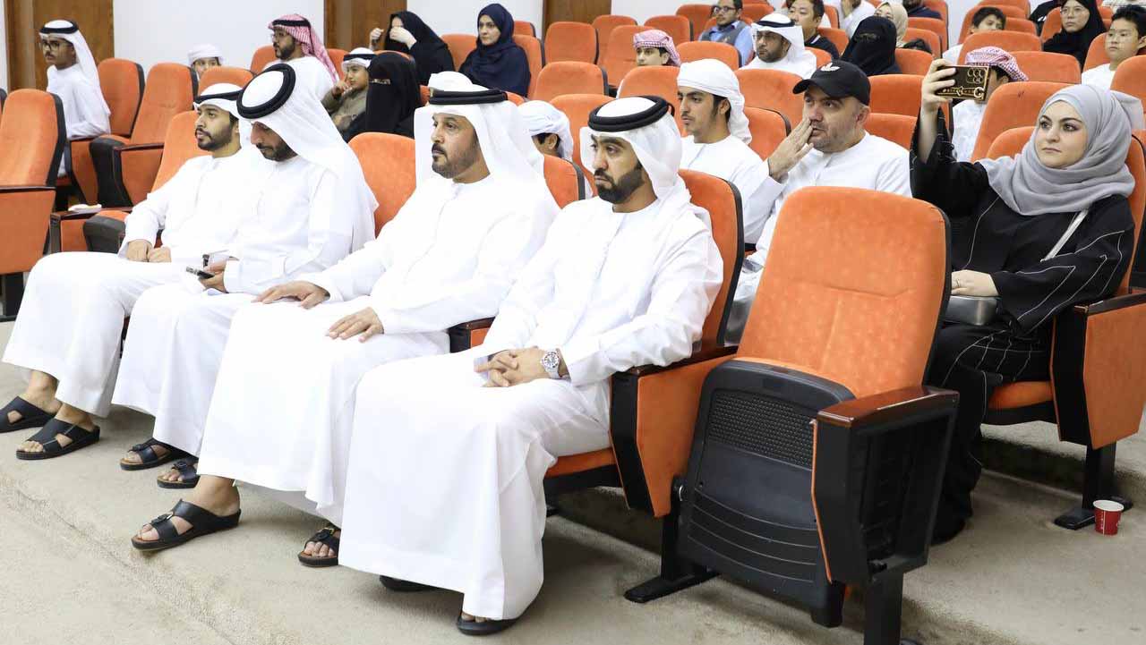 Image for the title: Al Bataeh Club honours winners of SSC’s 9th cultural competition 