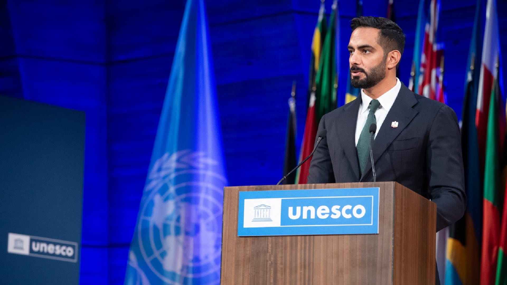 صورة بعنوان: الإمارات تدعو أعضاء "اليونسكو" للانضمام لجهود إنقاذ الأرض بـCOP28  