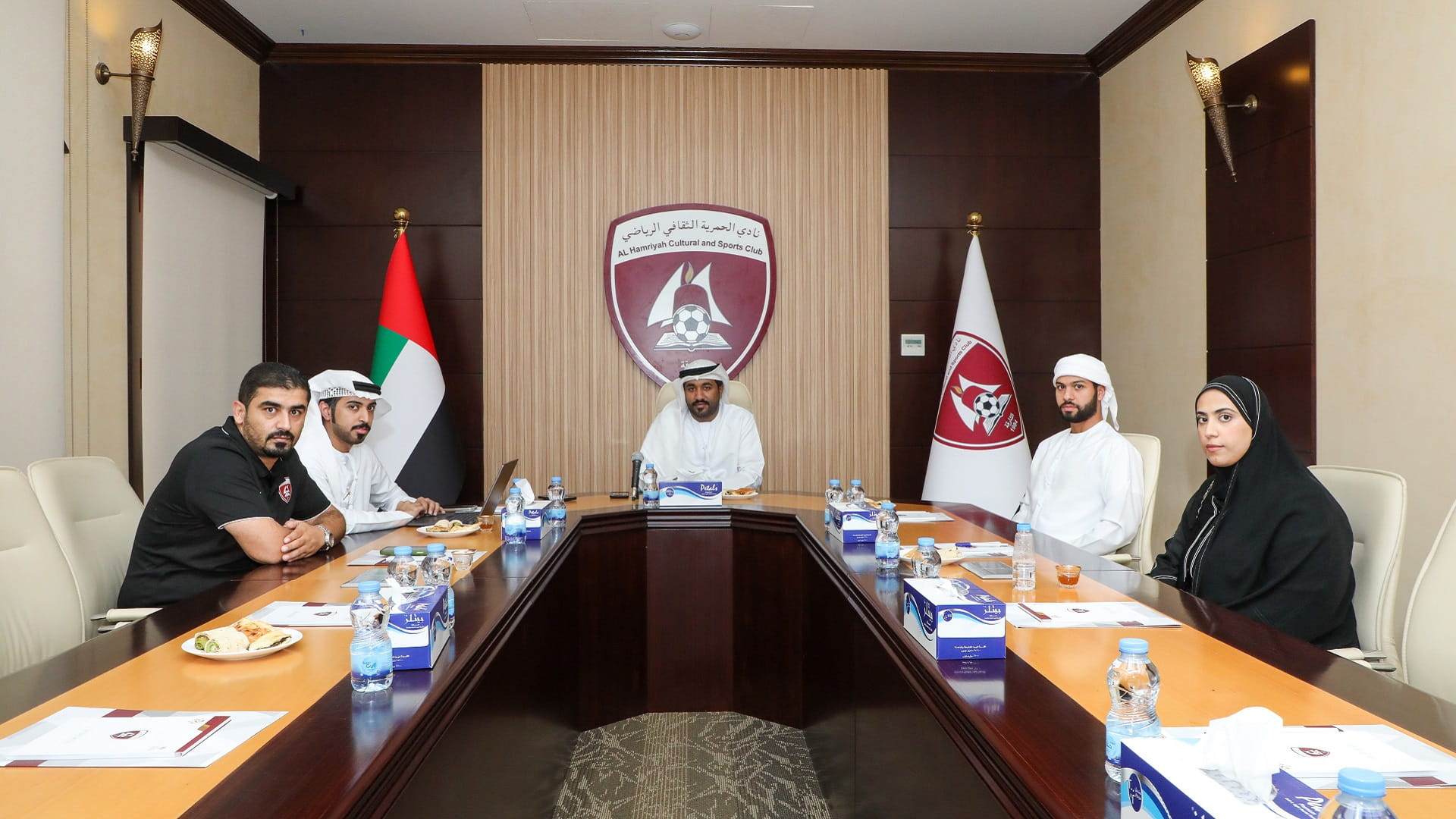 Image for the title: Al Hamriyah Club Committee discusses National Day celebrations  
