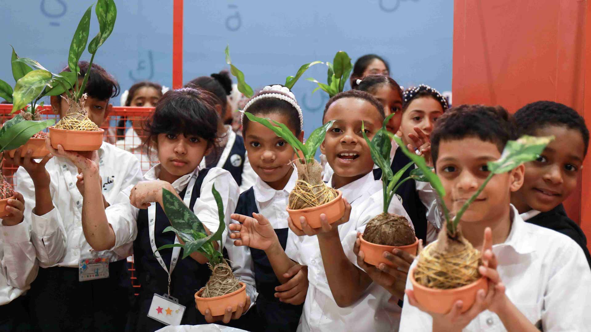 Image for the title: More than 2,038 visitors visit Rubu’ Qarn’s pavilion at SIBF 