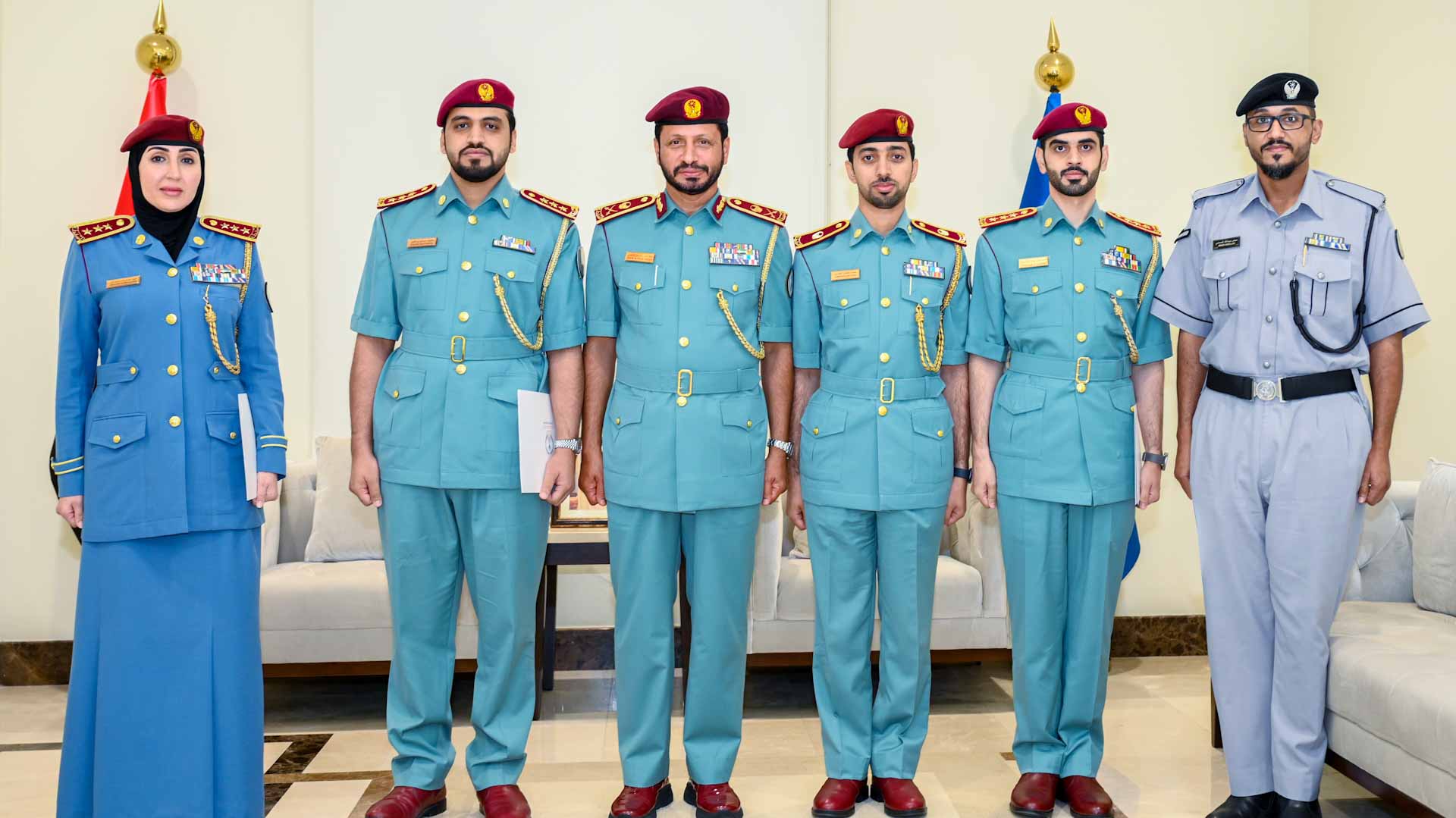 Image for the title: Sharjah Police recognises exceptional employees 