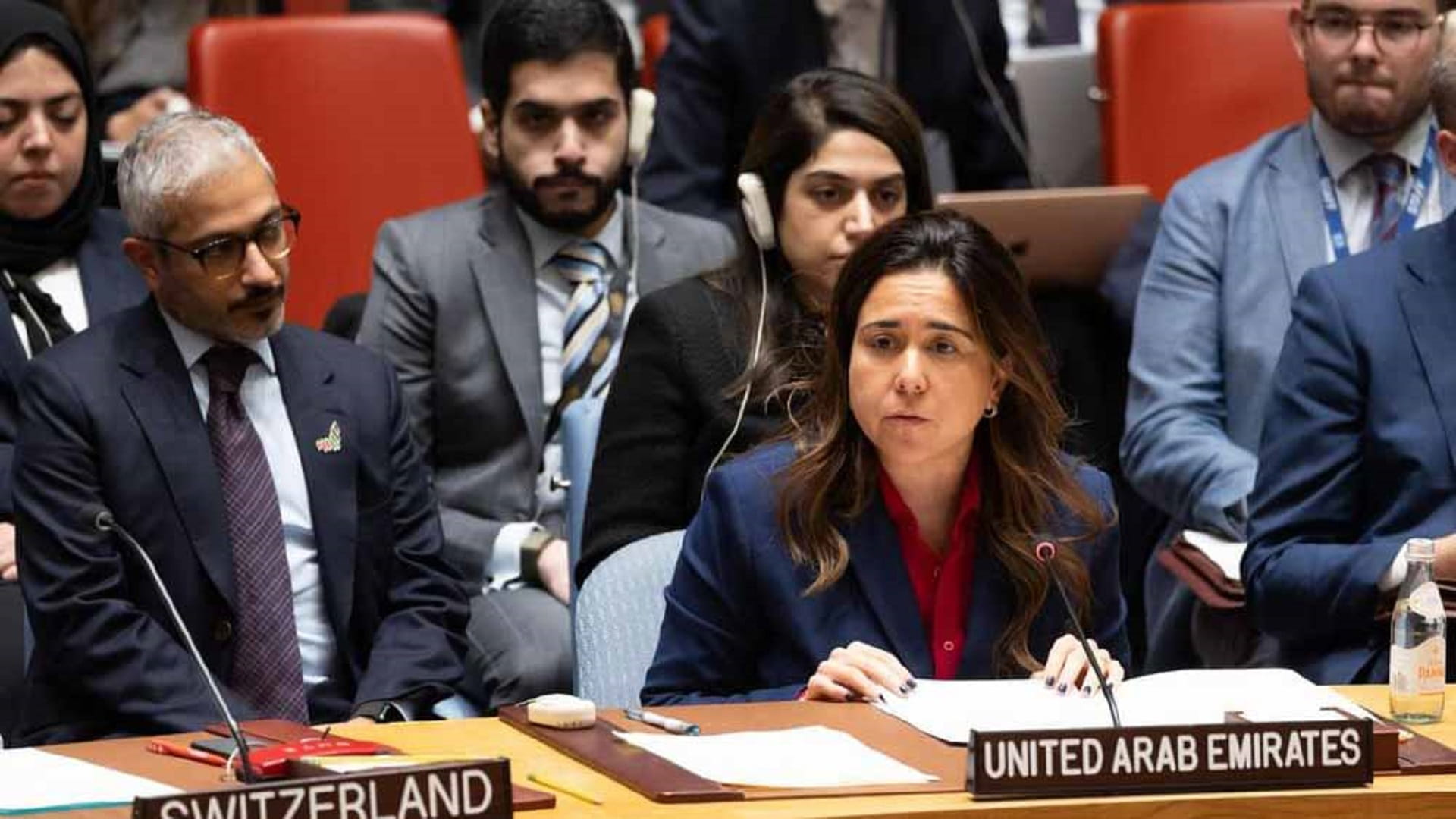 Image for the title: UAE welcomes adoption of resolution on Israel-Palestine conflict 