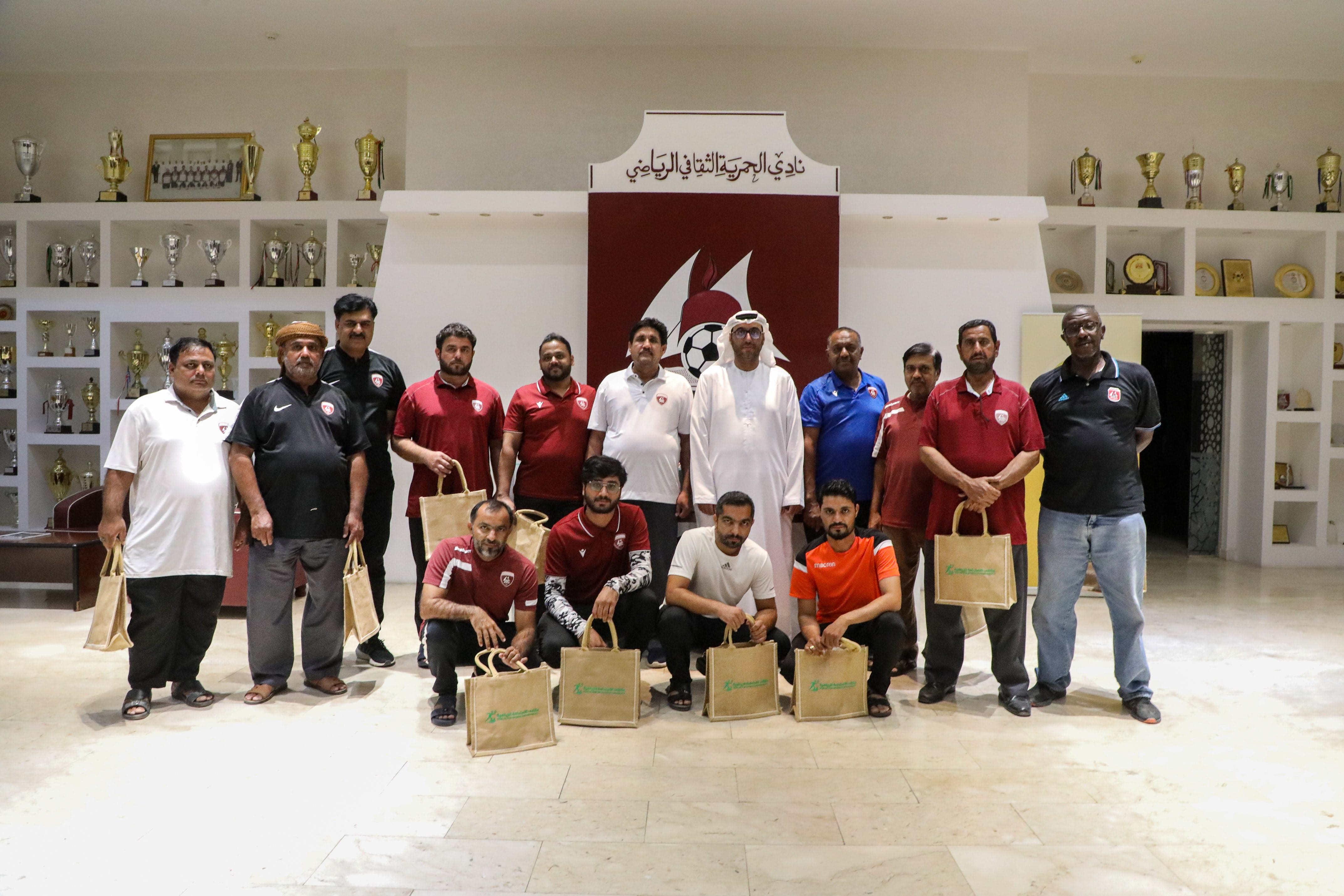 Image for the title: Al Hamriyah Club educates its workers on sustainability 