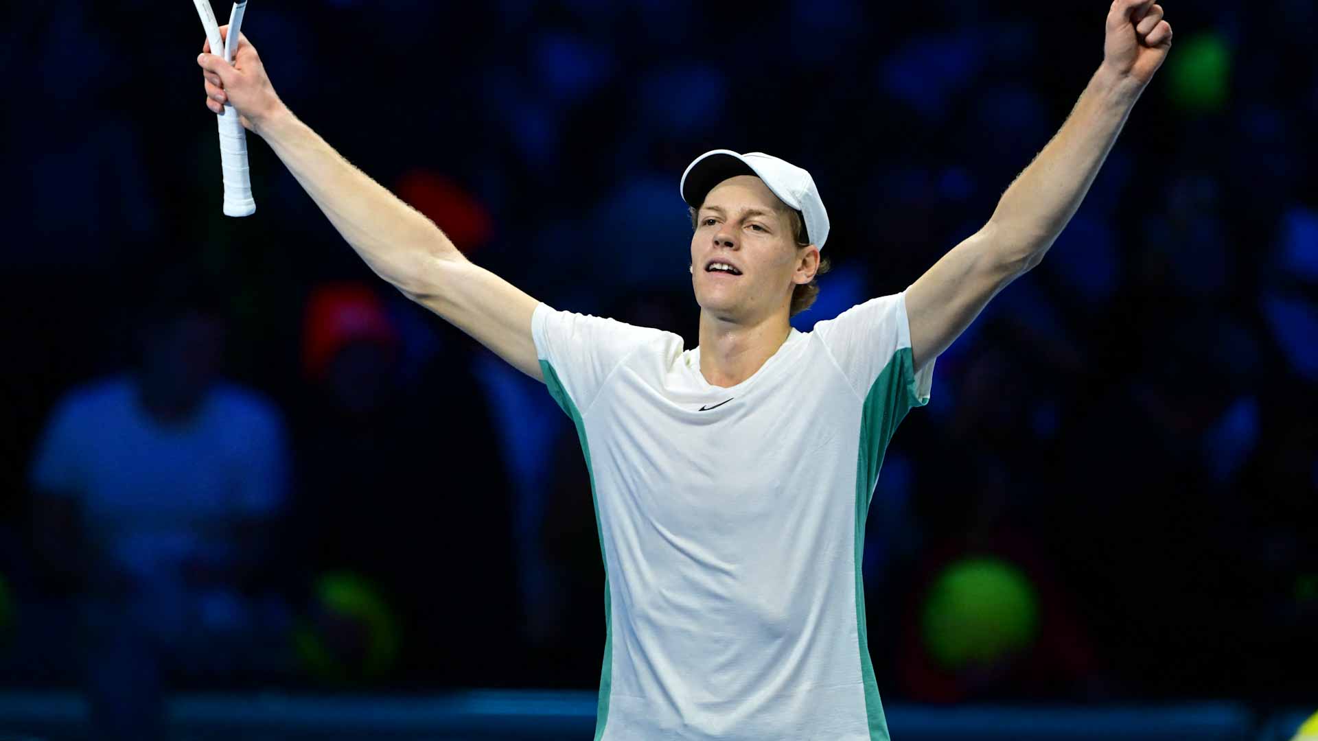 صورة بعنوان: الإيطالي سينر يصعد لنهائي البطولة الختامية لموسم التنس  