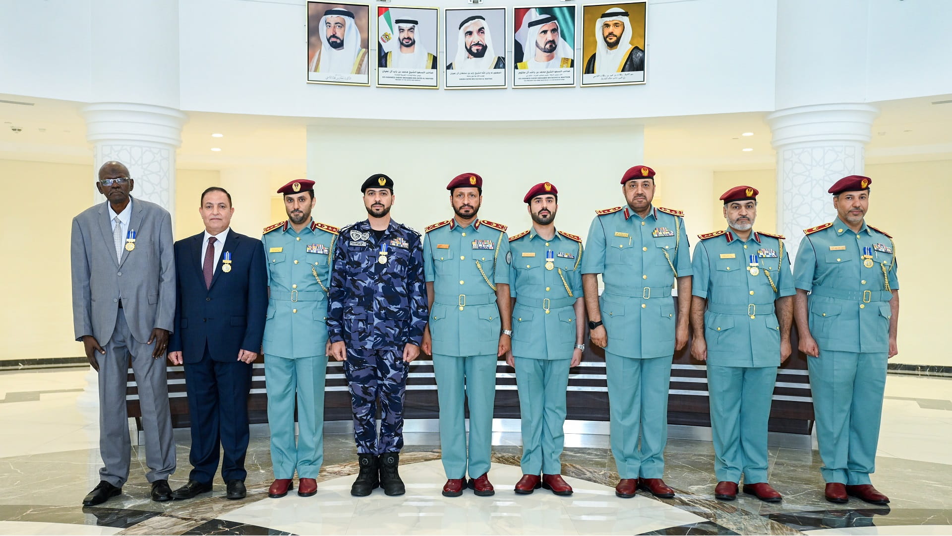 Image for the title: Sharjah Police members attend 'Career Inspiration' 