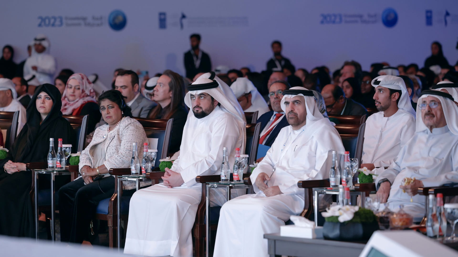 Image for the title: Ahmed bin Mohammed attends opening of 8th Knowledge Summit 