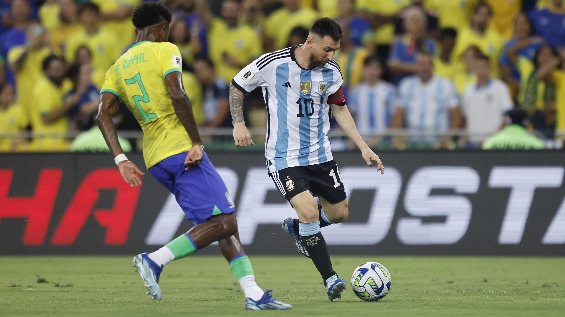 صورة بعنوان: أوتاميندي يقود الأرجنتين للفوز على البرازيل في تصفيات المونديال 