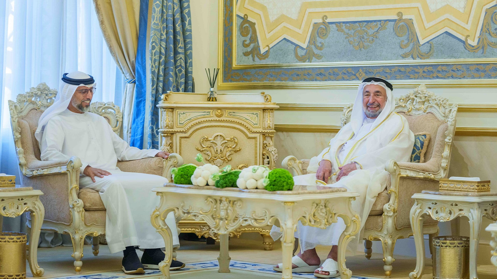Image for the title: Sharjah Ruler receives Minister of Energy and Infrastructure  