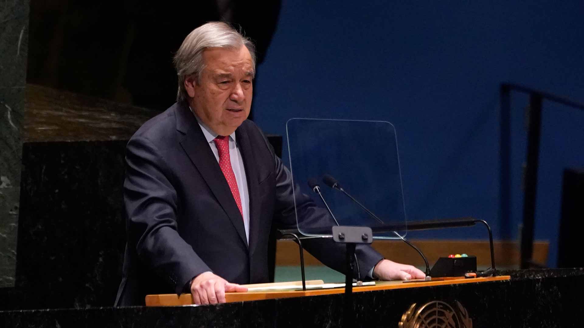 صورة بعنوان: في رد أممي..غوتيريش يدين بشدة إطلاق كوريا الشمالية قمراً اصطناعياً 