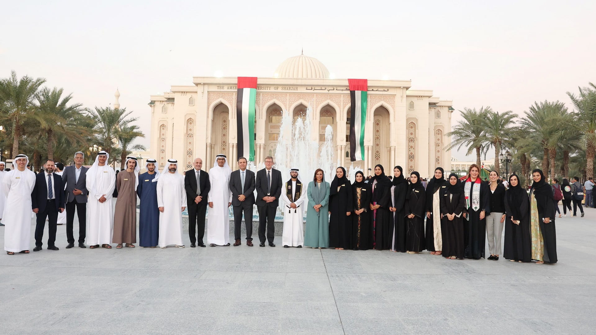 Image for the title: AUS students honor Emirati cultural heritage at UAE Union Day 