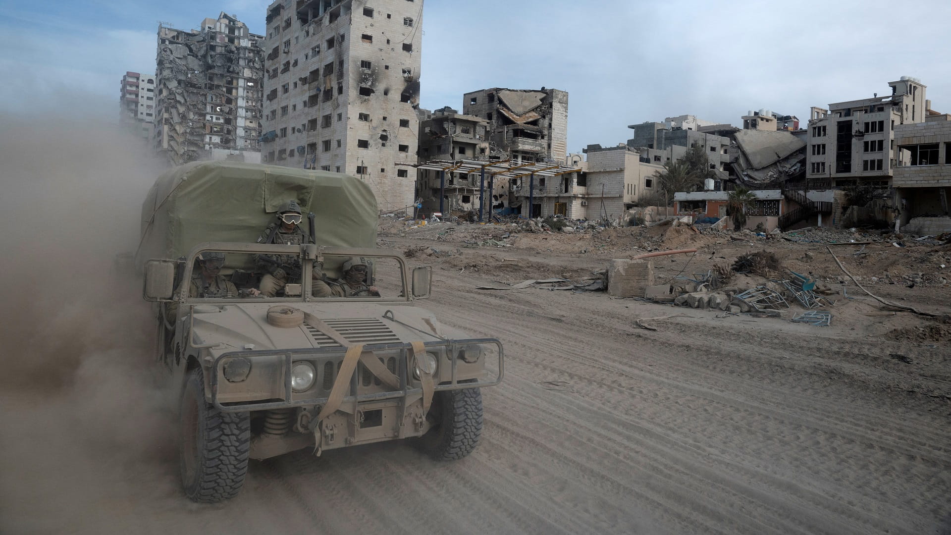 Image for the title: Gaza ceasefire, hostage release to start Friday 