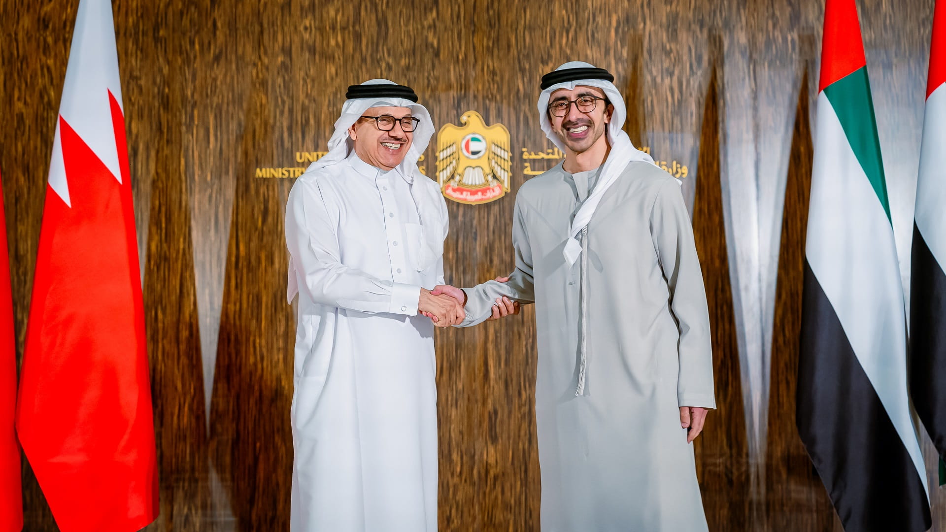 Image for the title: Abdullah bin Zayed chairs session of UAE-Bahrain Joint Committee 