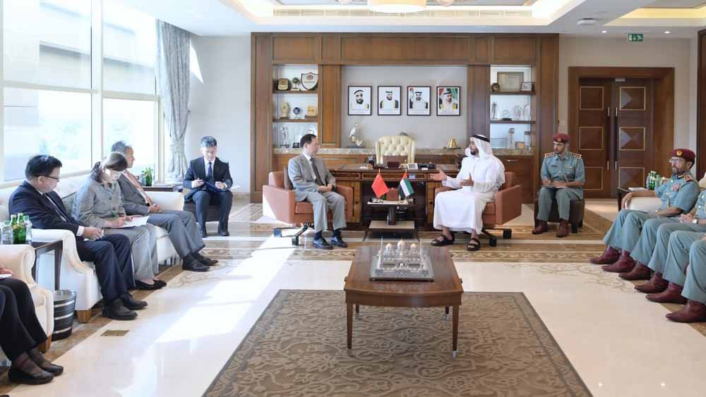 Image for the title: UAE, China discuss ways to enhance cooperation in security fields 