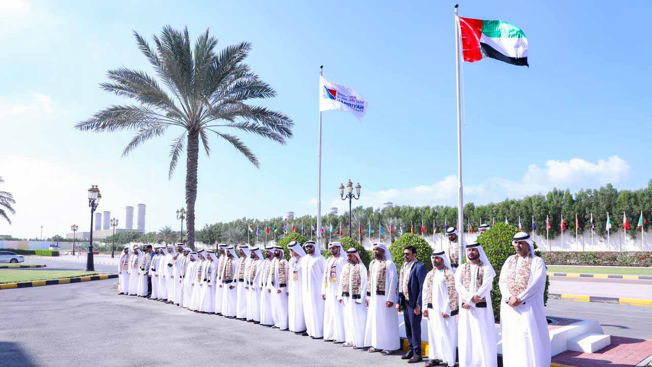 Image for the title: Hamriyah Free Zone, SAIF Zone celebrate 52nd UAE Union Day 
