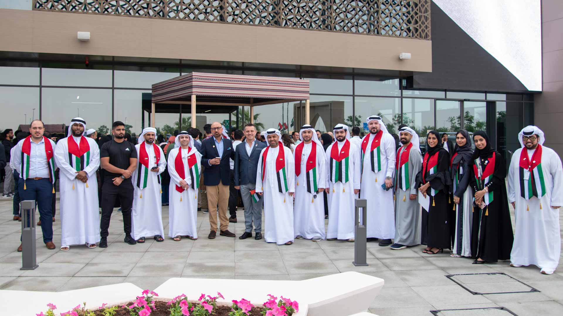 Image for the title: Shams Radiates Joy on UAE's 52nd Union Day 
