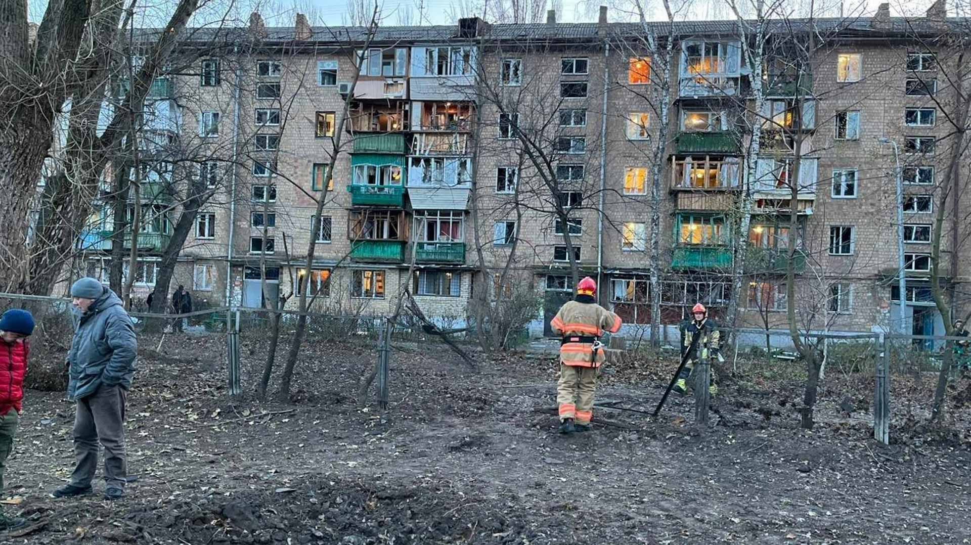 Image for the title: Russia says downed Ukrainian drones over five regions 