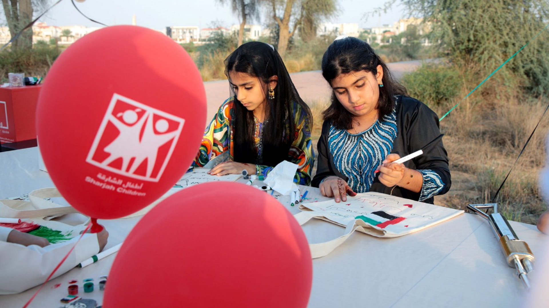 Image for the title: Rubu’ Qarn’s Sharjah Children celebrate 52nd Union Day 