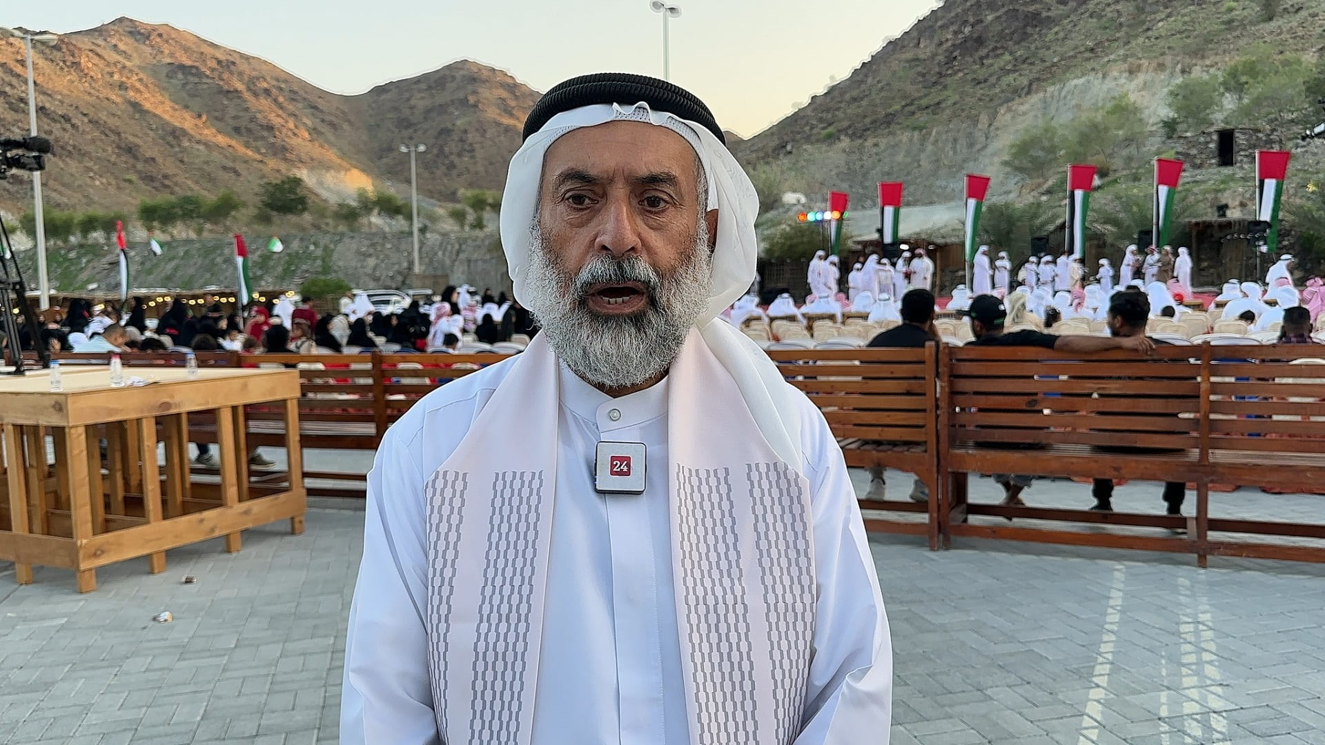 Image for the title: Wadi Al Helo expresses affection via UAE Union Day celebration 