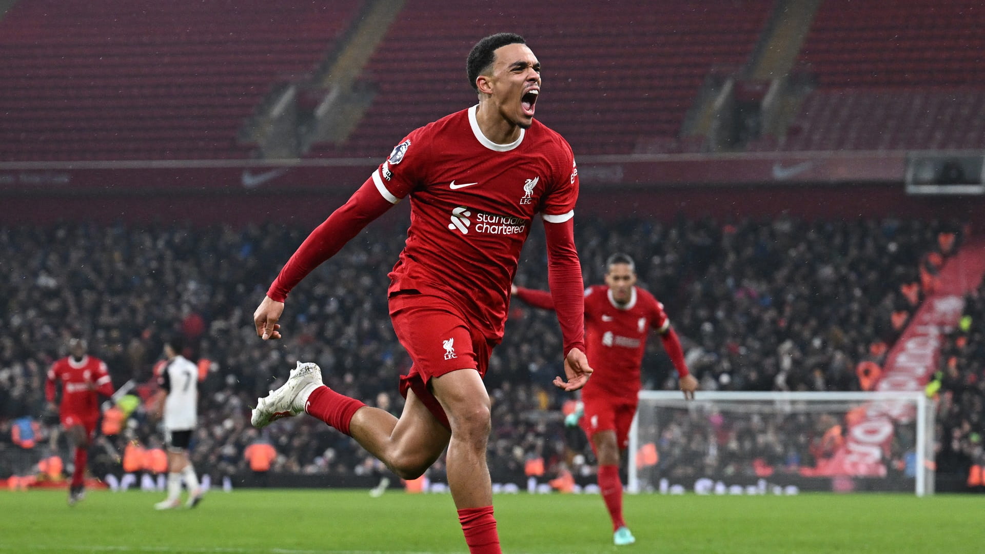 صورة بعنوان: ليفربول يستعيد نغمة الانتصارات في الدوري الإنجليزي 