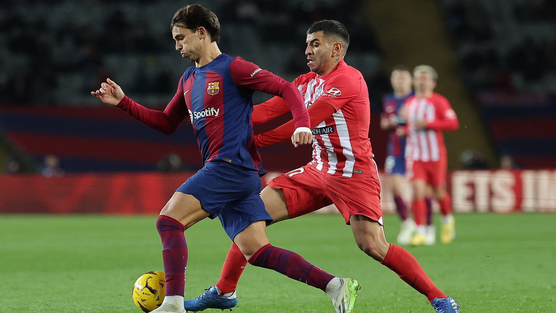 صورة بعنوان: جواو فيليكس يقود برشلونة للفوز على أتلتيكو مدريد بالدوري الإسباني 