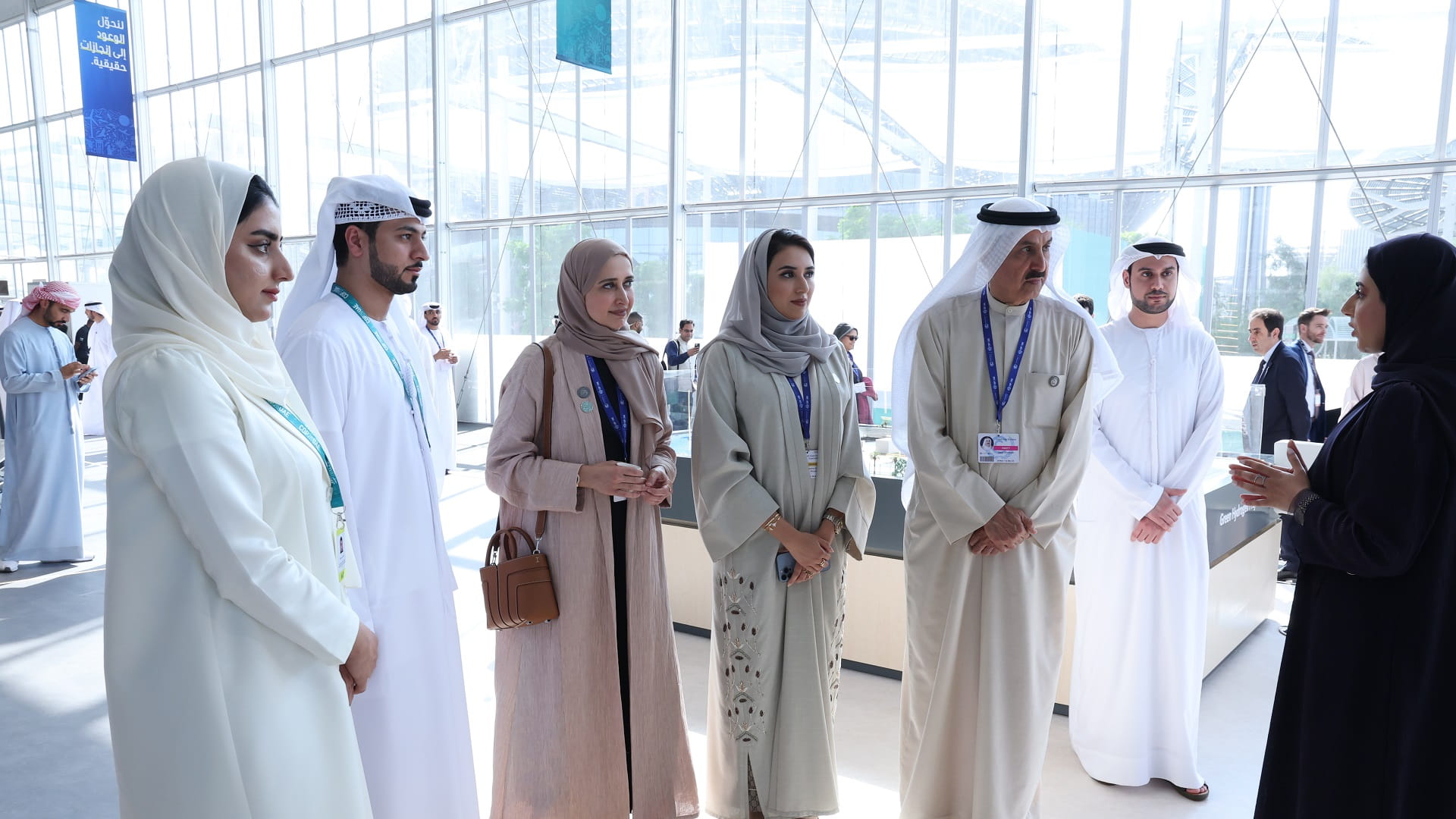 صورة بعنوان: صقر غباش: الإمارات أسست لتاريخ جديد من العمل المناخي 