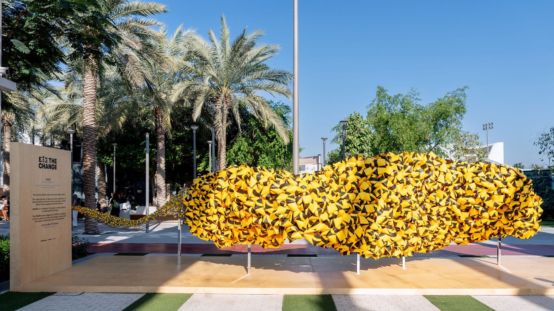 صورة بعنوان: انطلاق حملة "تريليون نحلة" العالمية من إكسبو دبي خلال COP28 