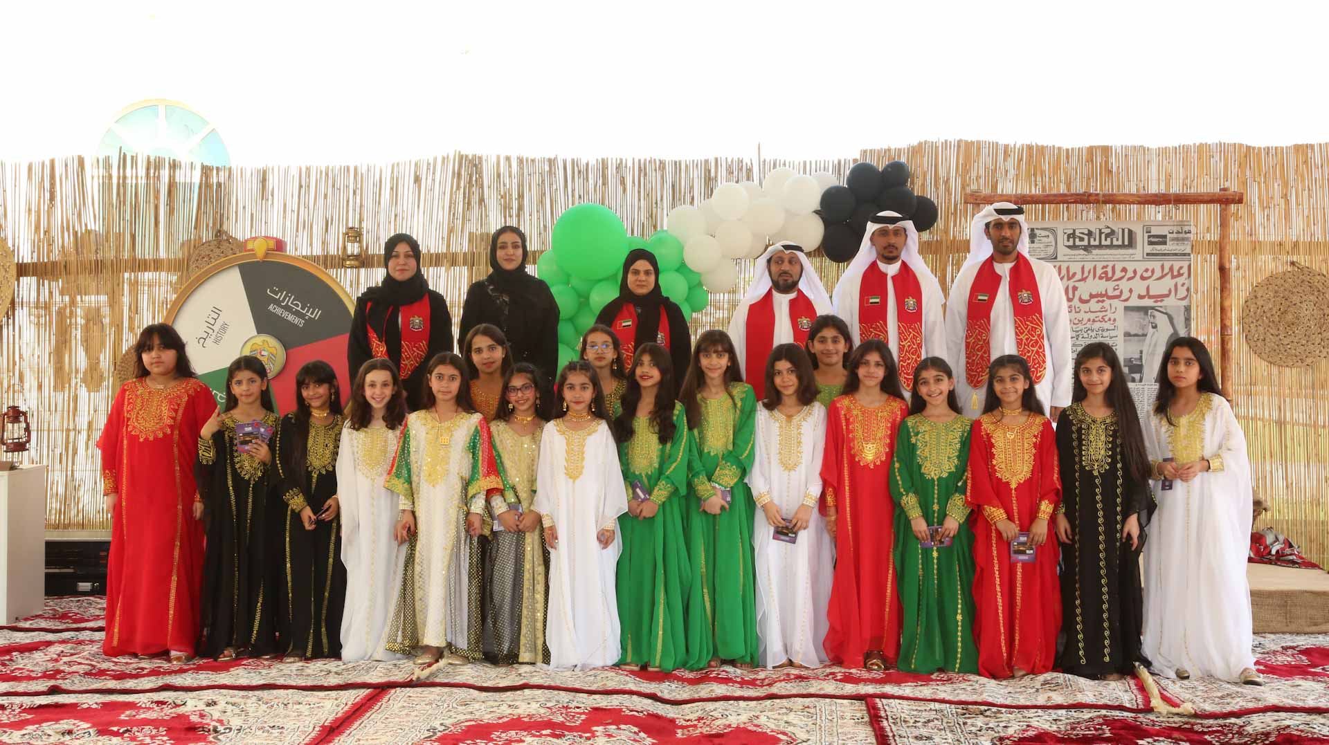 Image for the title: Sharjah Human Resources celebrate 52nd Union Day 