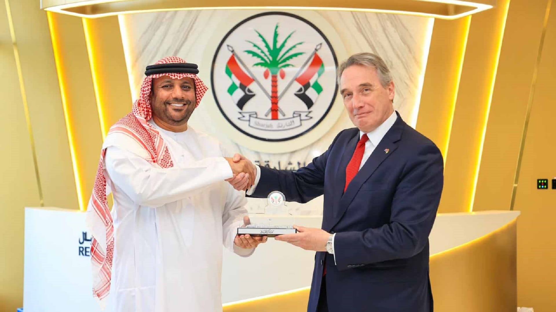 Image for the title: Al-Hazami receives Ambassador of the Netherlands 