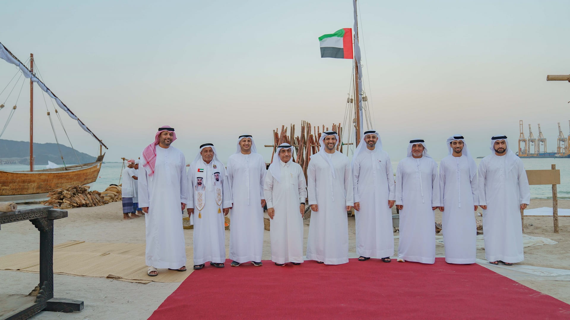 Image for the title: Sultan bin Ahmed witnesses launch of Khorfakkan Marine Festival 
