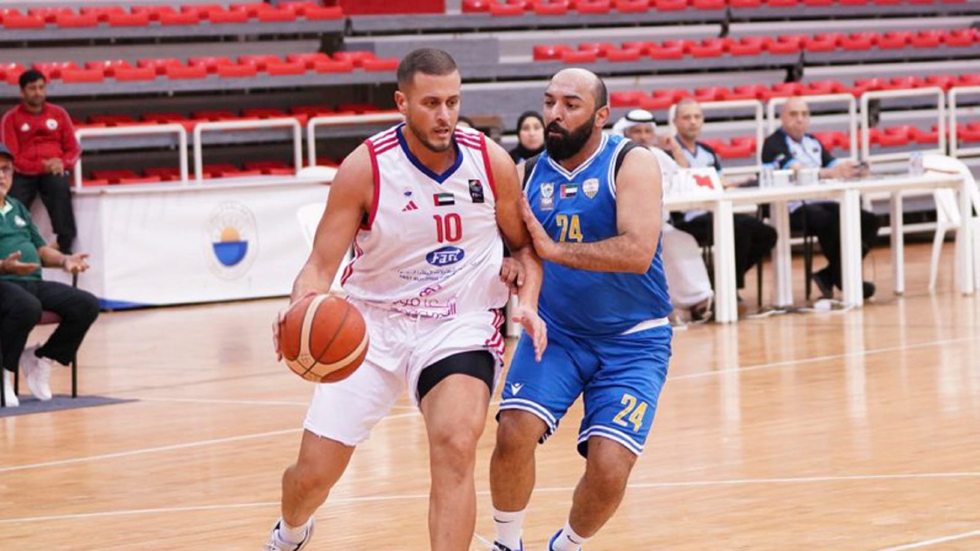 Image for the title: Sharjah beat Al Dhafra 84-42 in Basketball League 