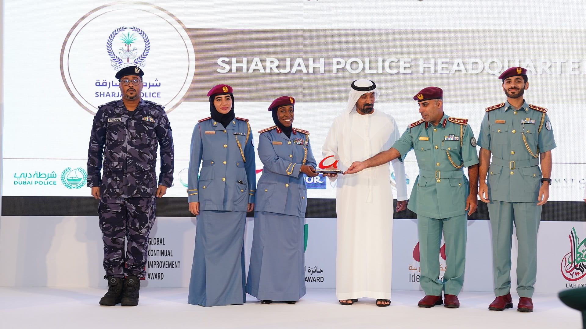 Image for the title: Sharjah Police wins Ideas Arabia Award 2023 