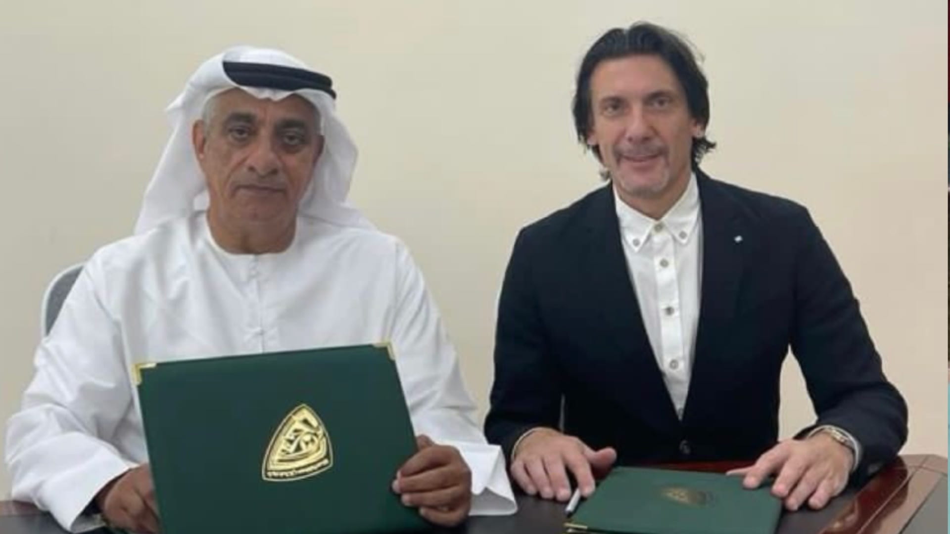 Image for the title: Khorfakkan Club signs Jovović to lead the first football team 