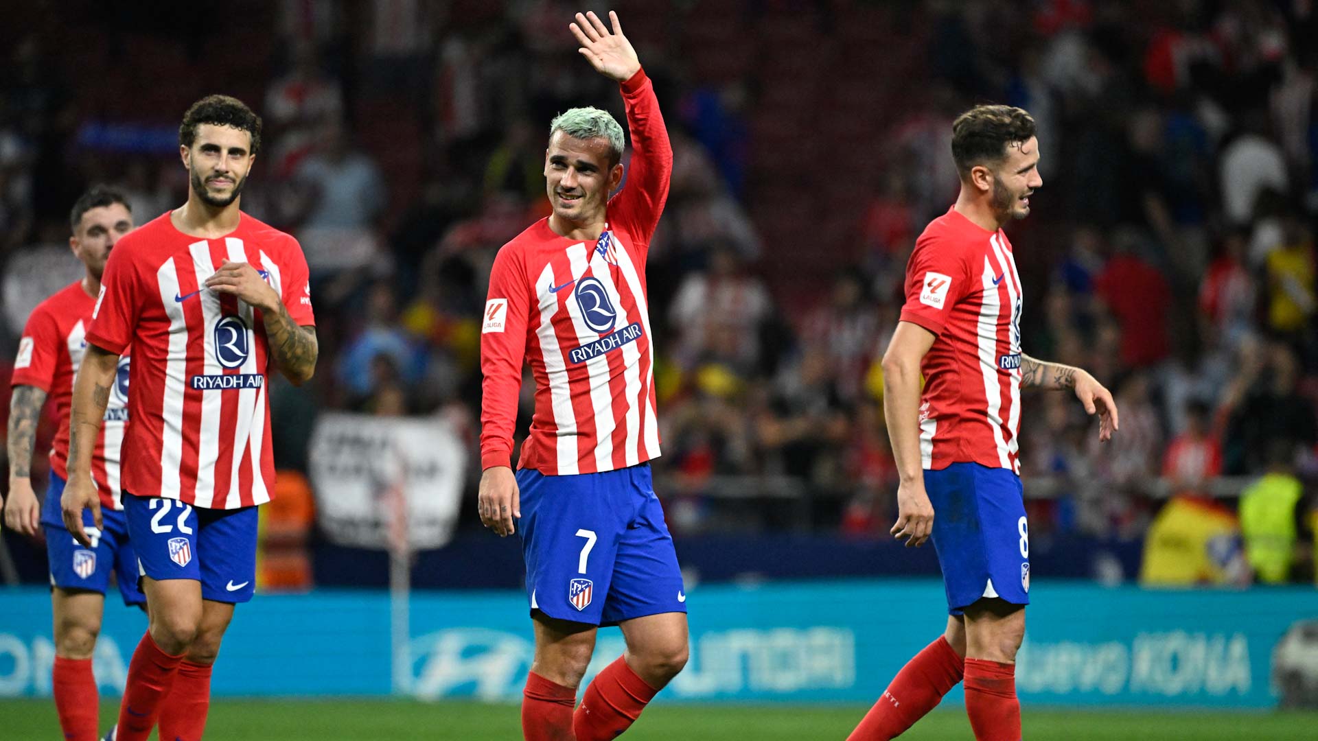 صورة بعنوان: أتلتيكو مدريد يتقدم للمربع الذهبي بالدوري الإسباني 