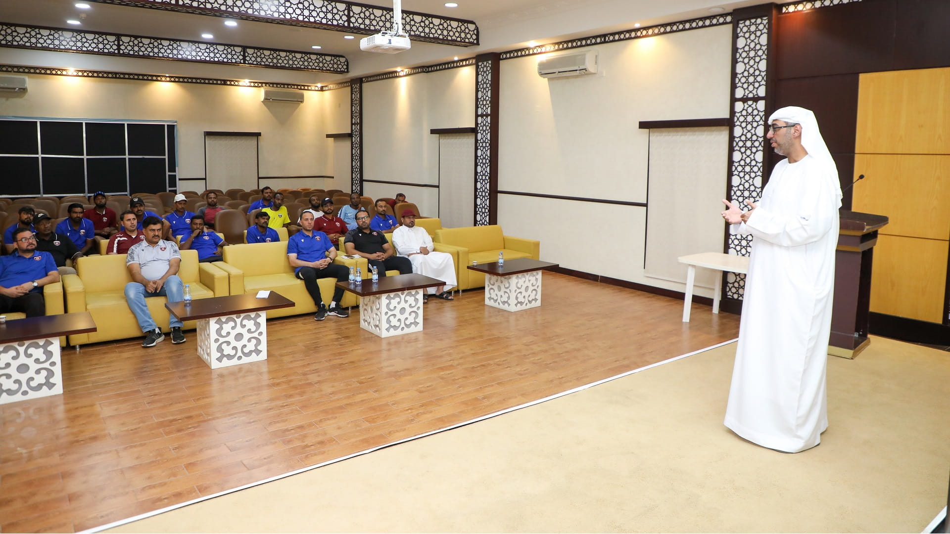 Image for the title: Al Hamriyah Club introduces CEPC to its employees and members 