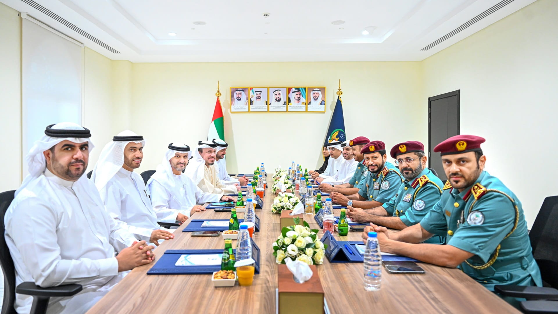 صورة بعنوان: شرطة الشارقة تبحث أبرز تحديات العمل الأمني المشترك  