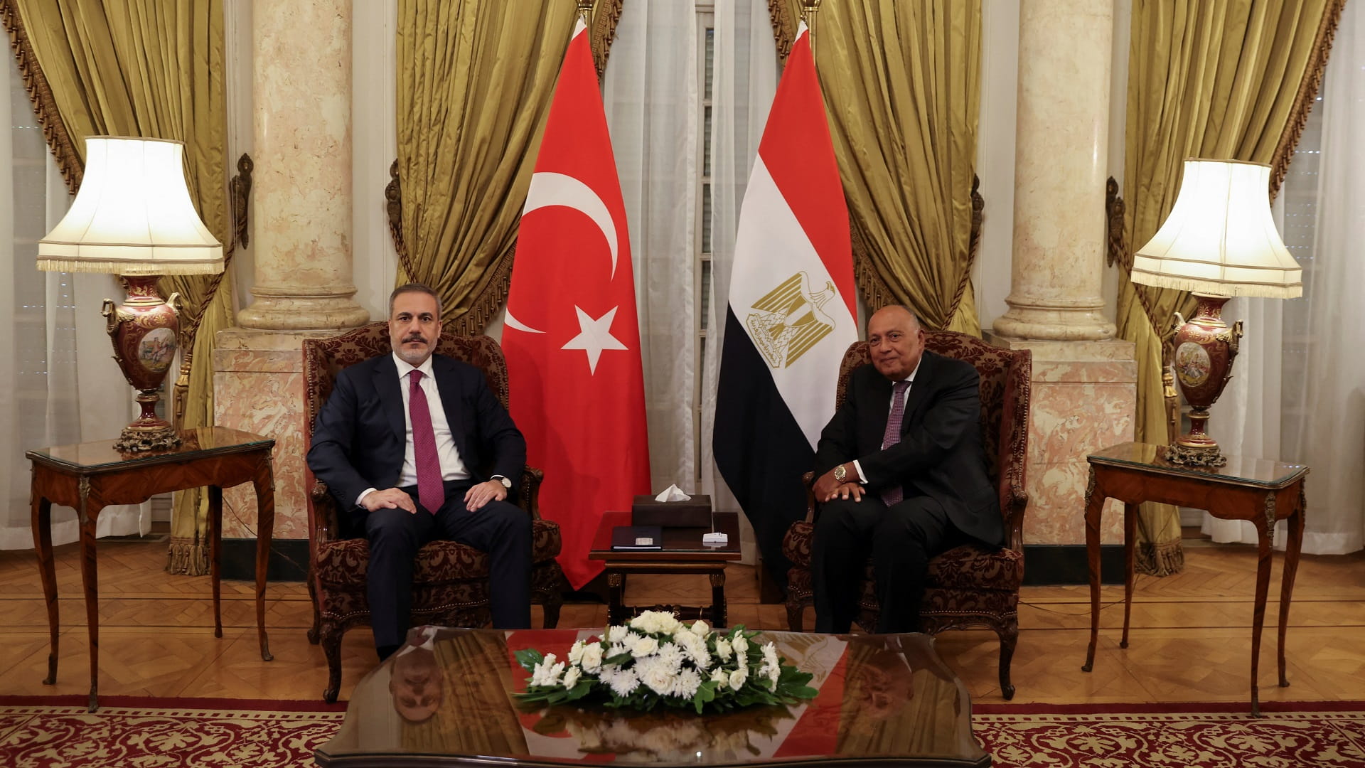 صورة بعنوان: تركيا ترفض تهجير الفلسطينيين من غزة وتقف مع مصر 