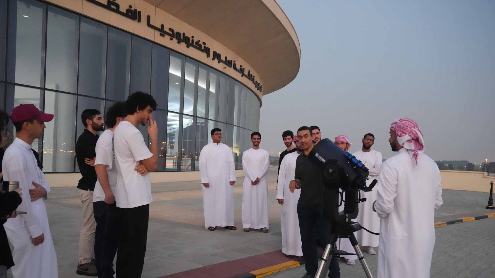 Image for the title: World Space week celebrations at SAASST 