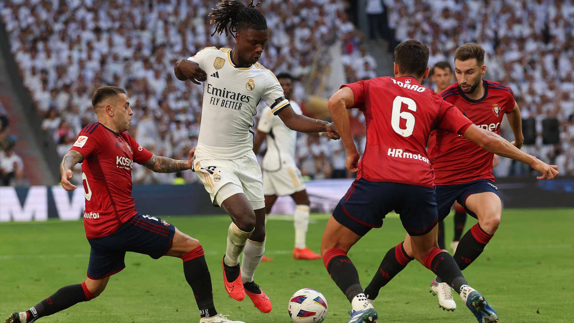 صورة بعنوان: ريال مدريد يقسو على أوساسونا في الدوري الإسباني  