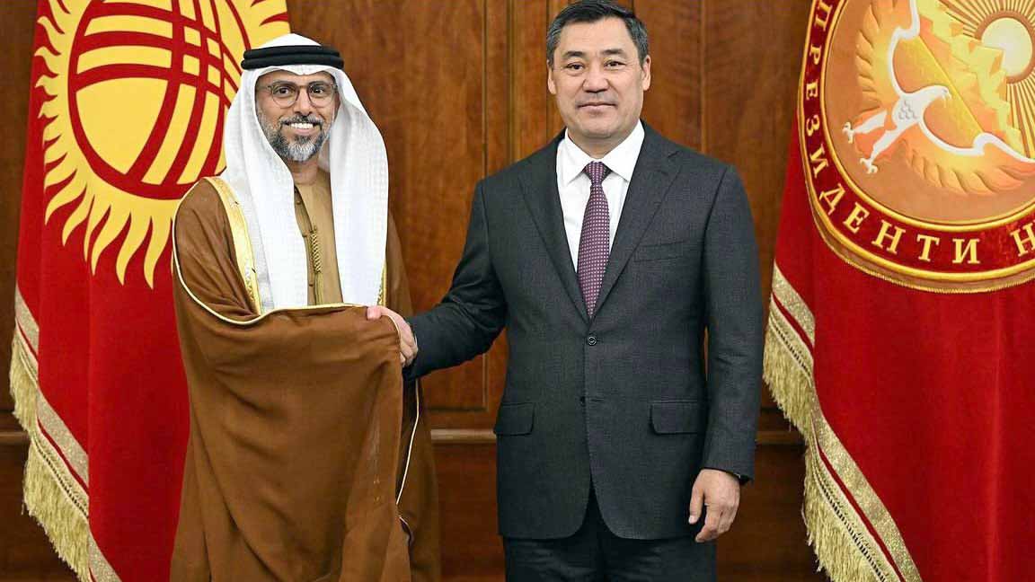 صورة بعنوان: سهيل المزروعي يترأس وفد الإمارات إلى جمهورية قيرغيزستان 