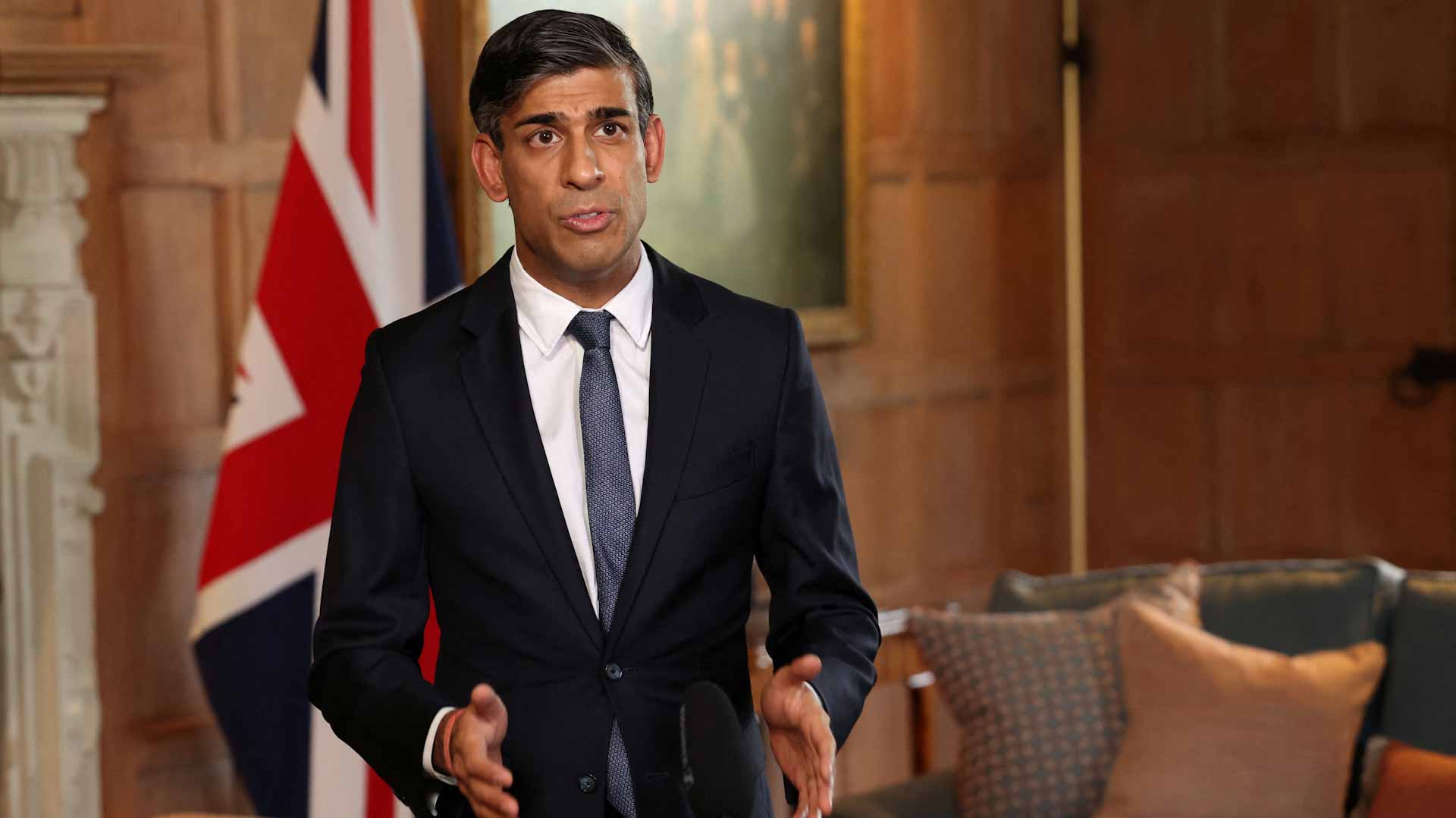 صورة بعنوان: سوناك: بريطانيا تقف إلى جانب إسرائيل "على نحو لا لبس فيه" 