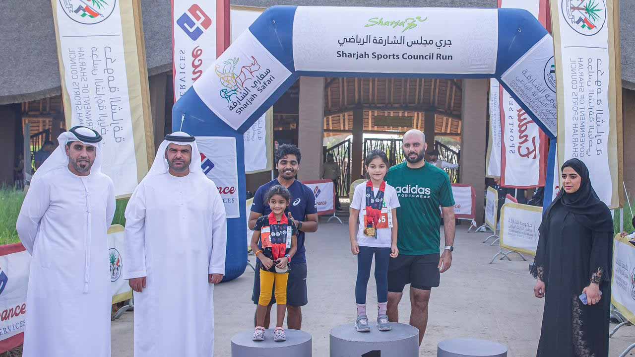 Image for the title: SCC's Al Dhaid Safari running race records big success 