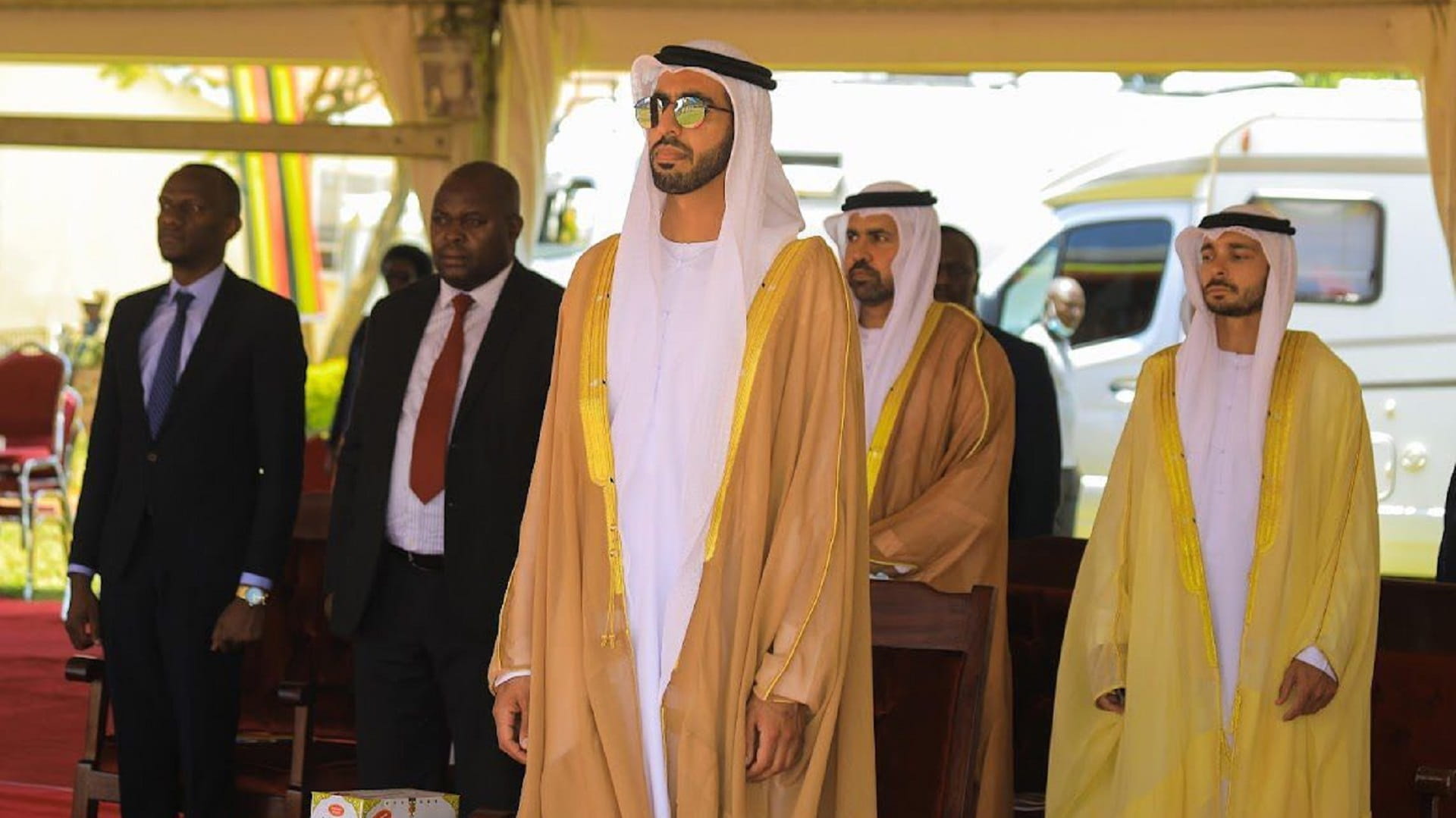Image for the title: Shakhboot bin Nahyan attends Uganda National Day celebrations 