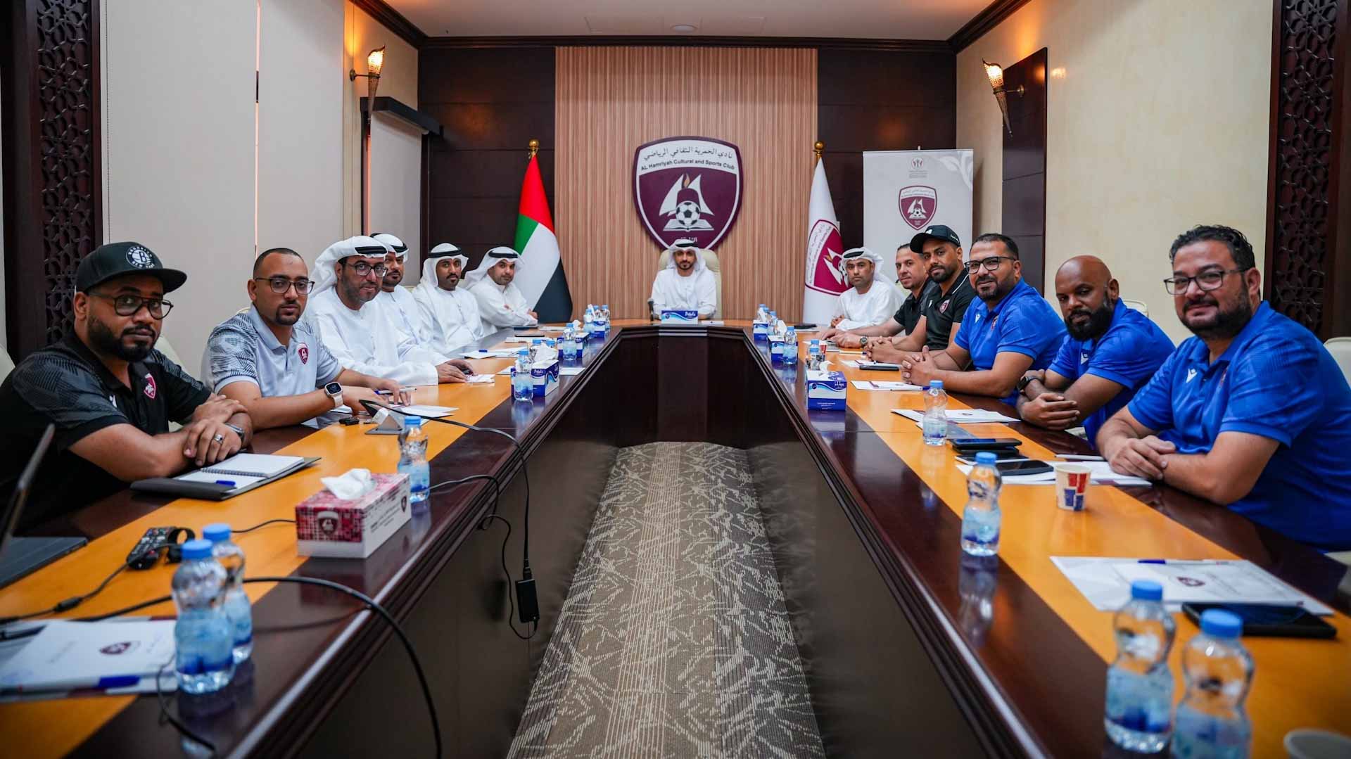 Image for the title: Al Hamriyah Club leads productive sustainability meeting 