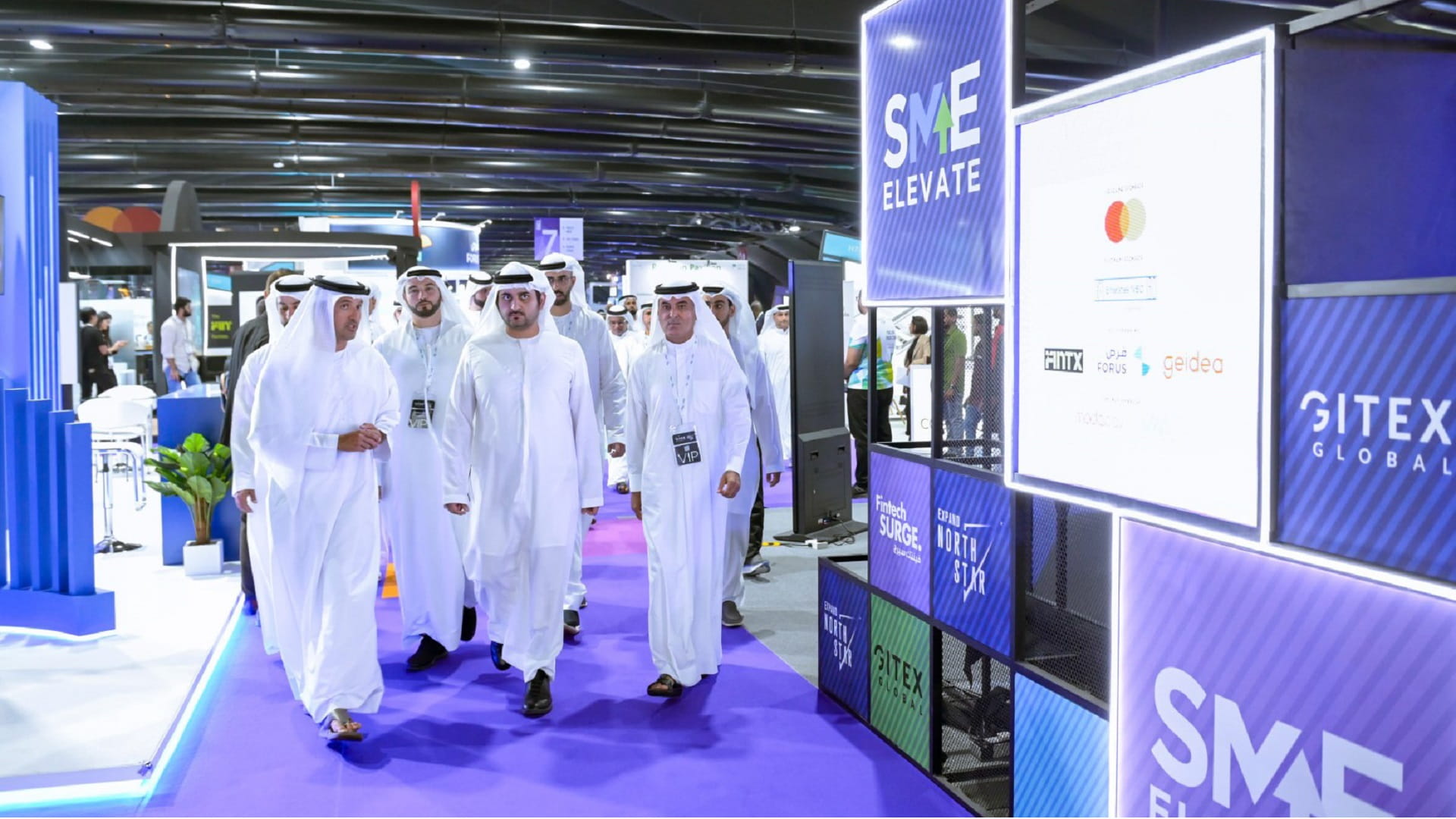 Image for the title: Maktoum bin Mohammed opens expand North Star 2023 