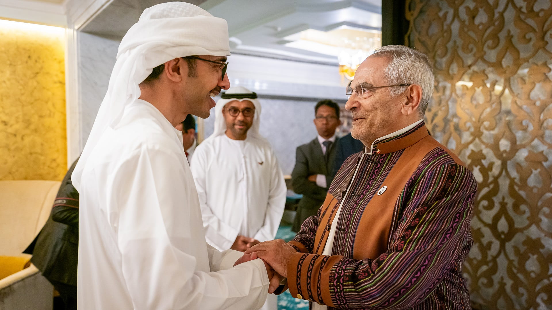 Image for the title: Abdullah bin Zayed, President of Timor-Leste discuss ties 