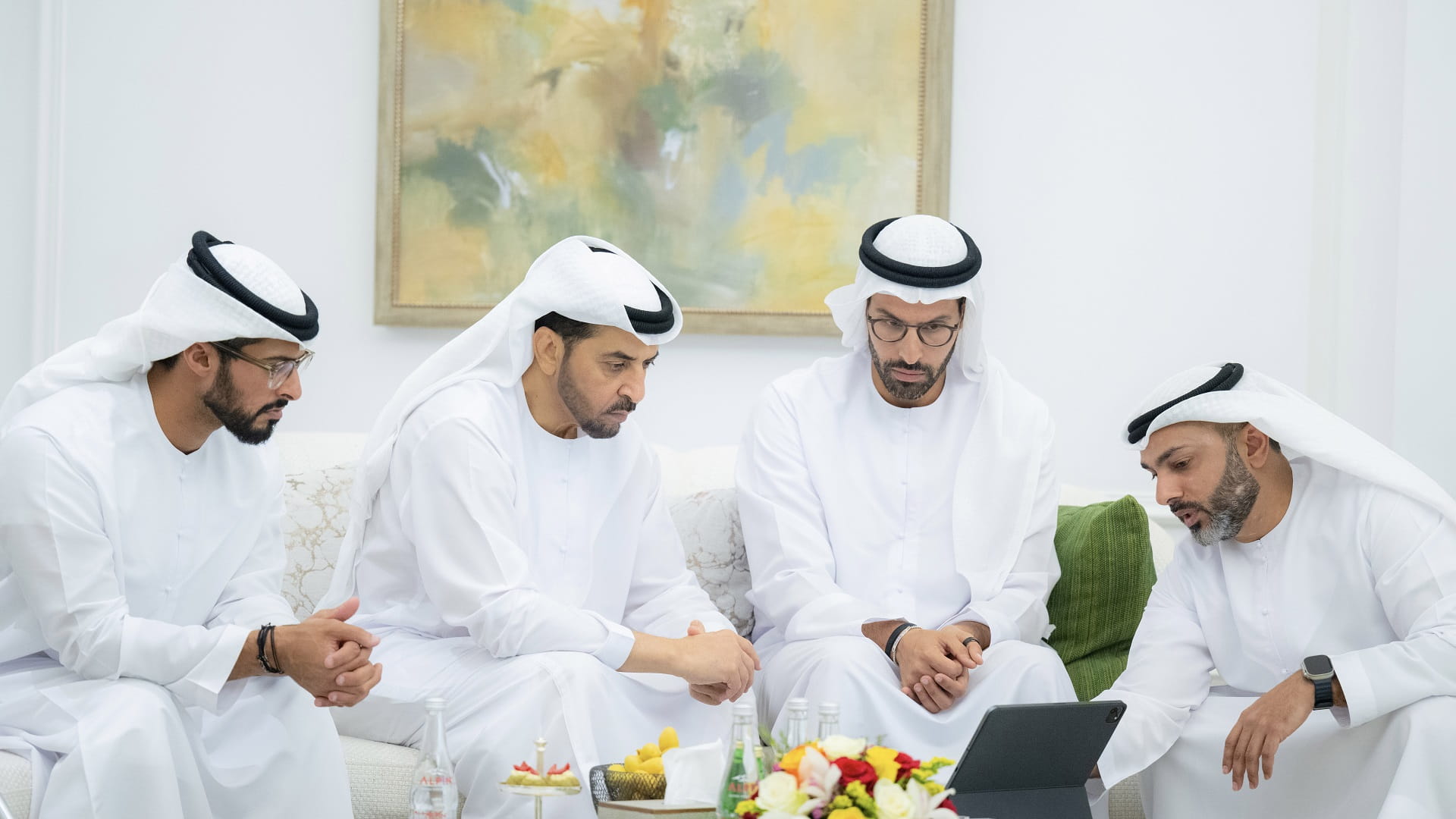 Image for the title: Hamdan bin Zayed reviews preparations for Liwa Int'l Festival 
