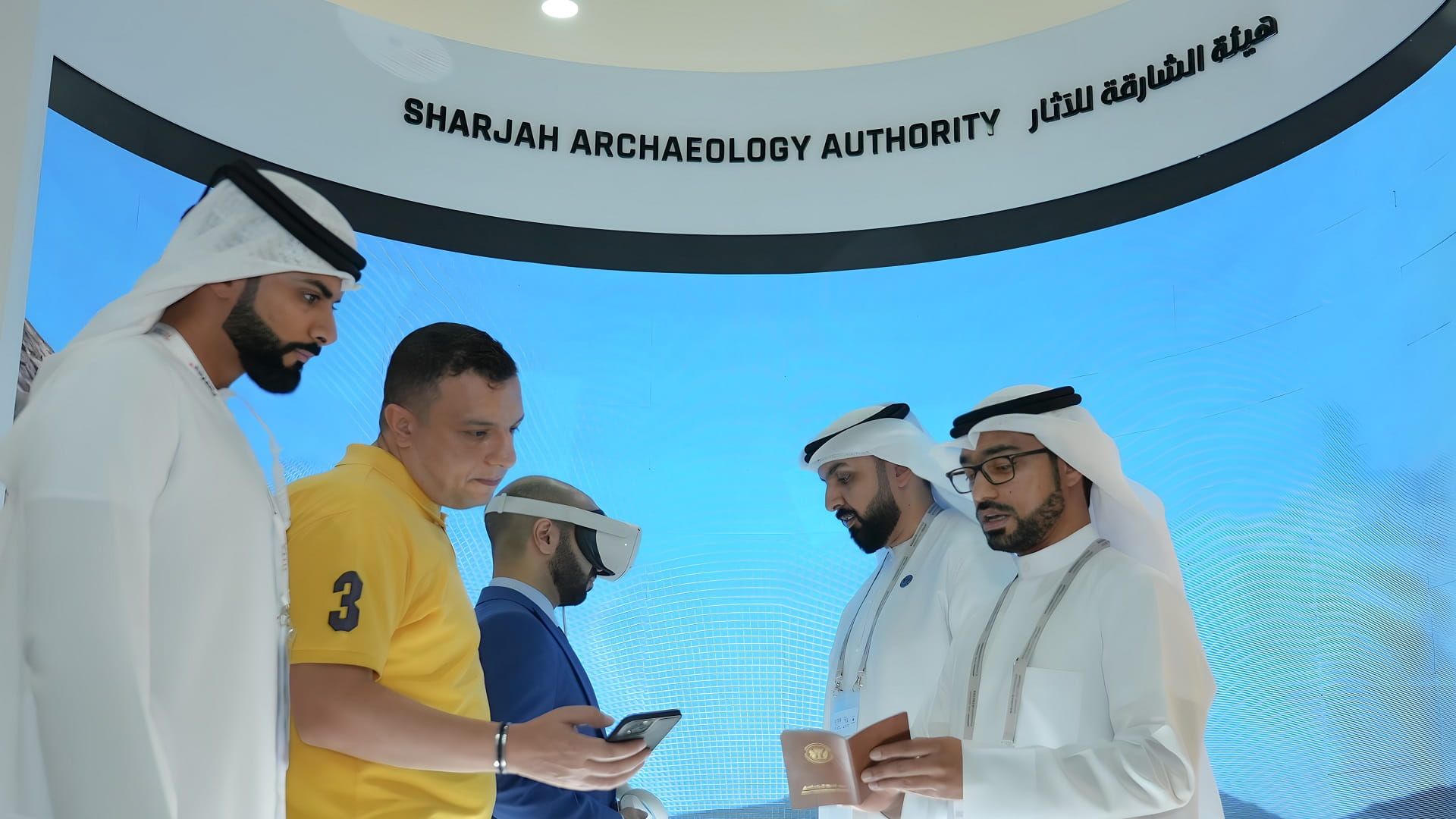 Image for the title: SAA launches 'Sharjah Archaeology in Metaverse' at GITEX 